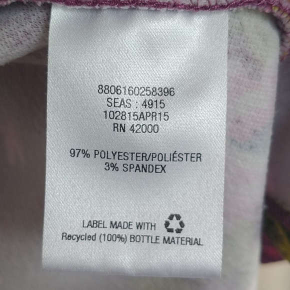 Route 67 Girl's Dress Plum Floral Aline - Picture 9 of 11